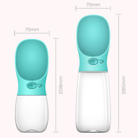 Portable Pet Dog Feeding Bottle For Small Large Dog