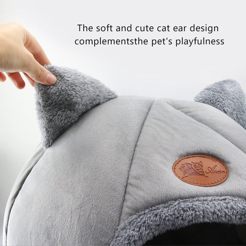 Cat Deep Sleep Winter Bed