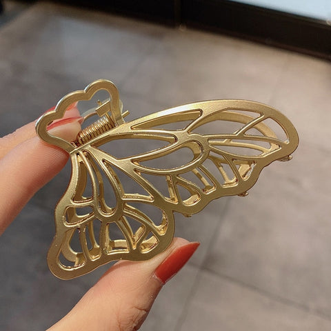 Women Metal Geometric Hair Claw
