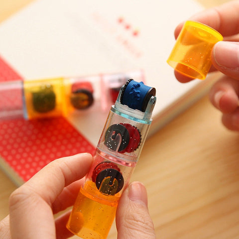 Baby Colorful Ink Pad Stamp Seal Toy