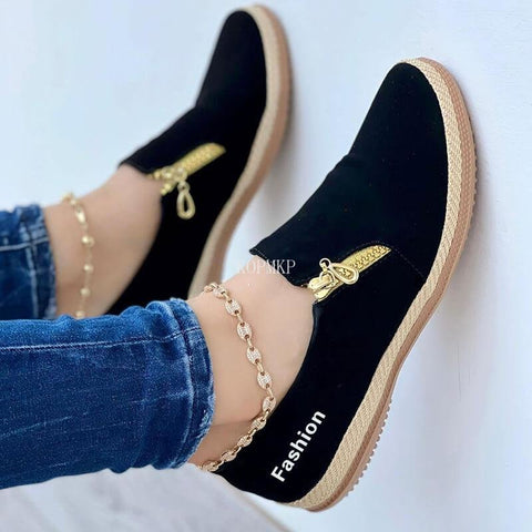 Women Casual Round Head Sports Shoes