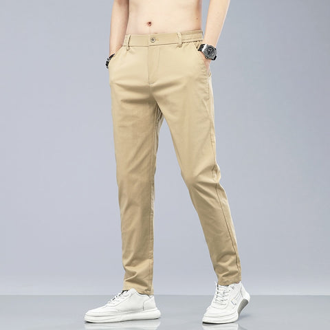 Spring Summer cotton Men Casual Pants