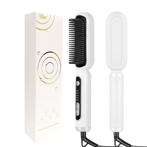 New 2 In 1 Hair Straightener Brush