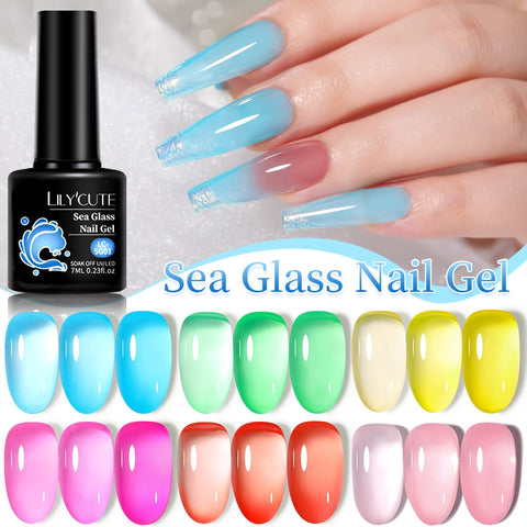 7ML Jelly Glass Gel Nail Polish