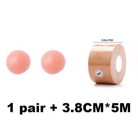 Women Body Invisible Breast Lift Tape