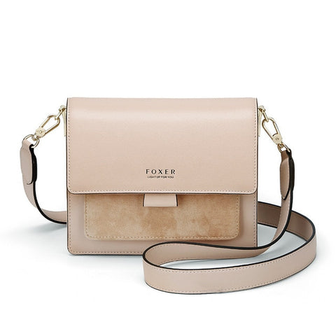 Women Split Cow Leather Shoulder Bags