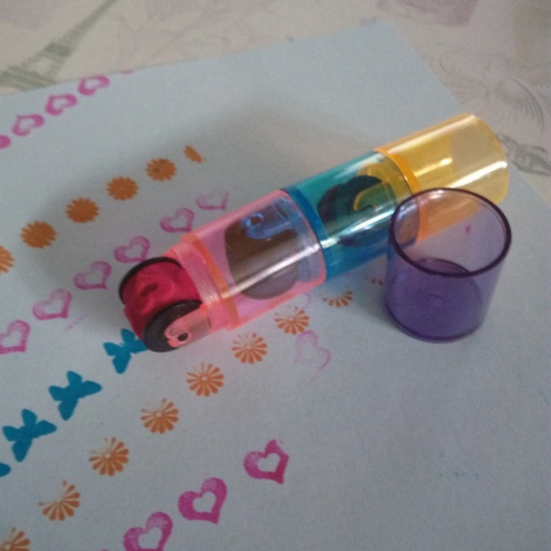 Baby Colorful Ink Pad Stamp Seal Toy