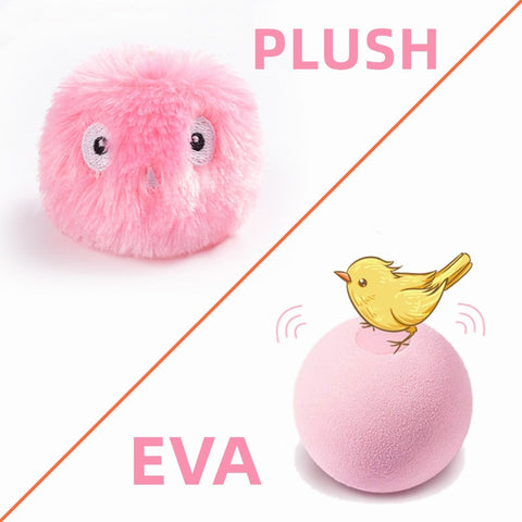 Cat Electric Plush Ball Training Toy