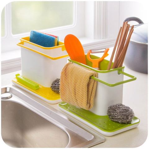 Sink Towel Utensils Sponge Racks