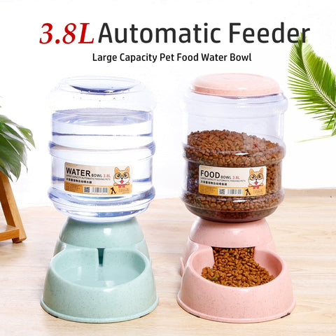 Dog Feeding Plastic Water Dispenser
