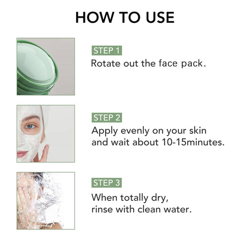 Green Tea Cleansing Solid Mask