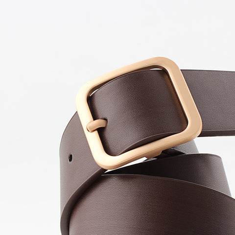 Women's Square Buckle Belt