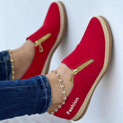 Women Casual Round Head Sports Shoes