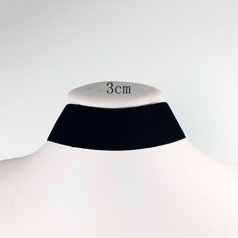Women Punk Gothic  Choker Collar Necklace