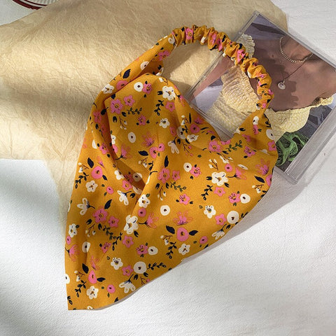 Women Vintage Triangle Head Scarf