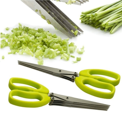 Muti-Layers Vegetable Scissors