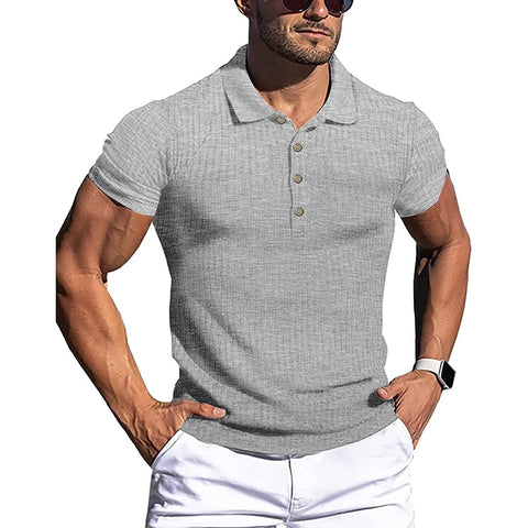 Turn-Down Collar T-shirt