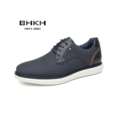 Men Lace Up Business Shoes
