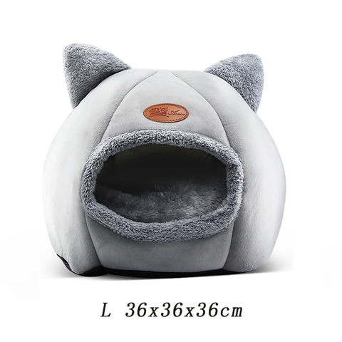 Cat Deep Sleep Winter Bed