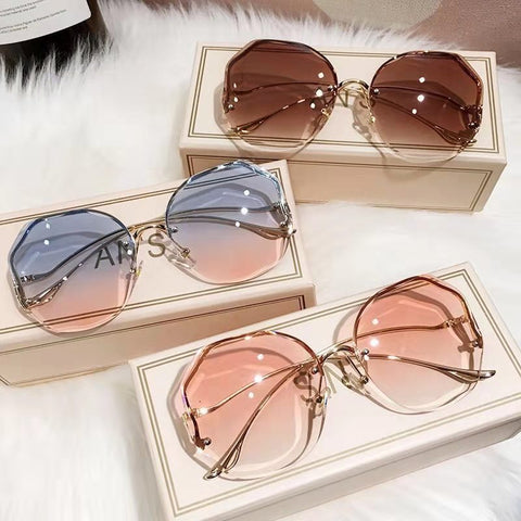 2023 Luxury Round Gradient Sunglasses