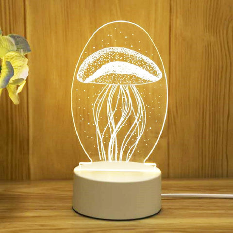 Love 3D Led Lamp