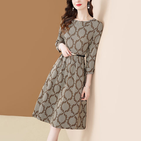 Women Long Sleeve Winter Dress