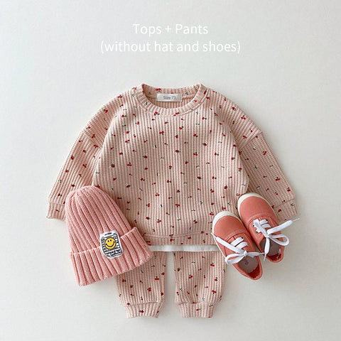Spring Baby Girls Clothes Set