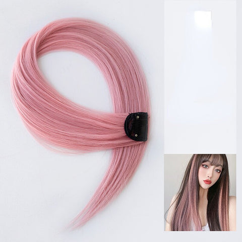 Long Straight Hanging Ear Wig Clip
