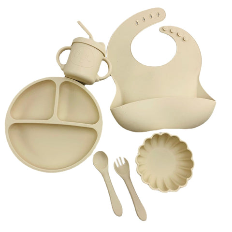 Baby Soft Silicone Feeding Set