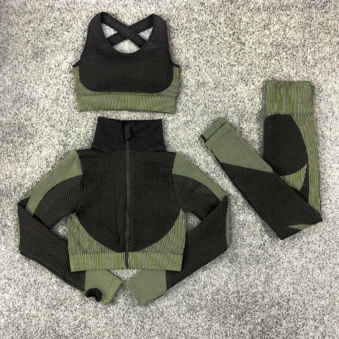 Women Seamless Workout Outfits Sets