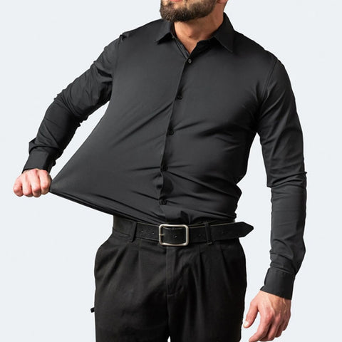New long-sleeved business casual shirt