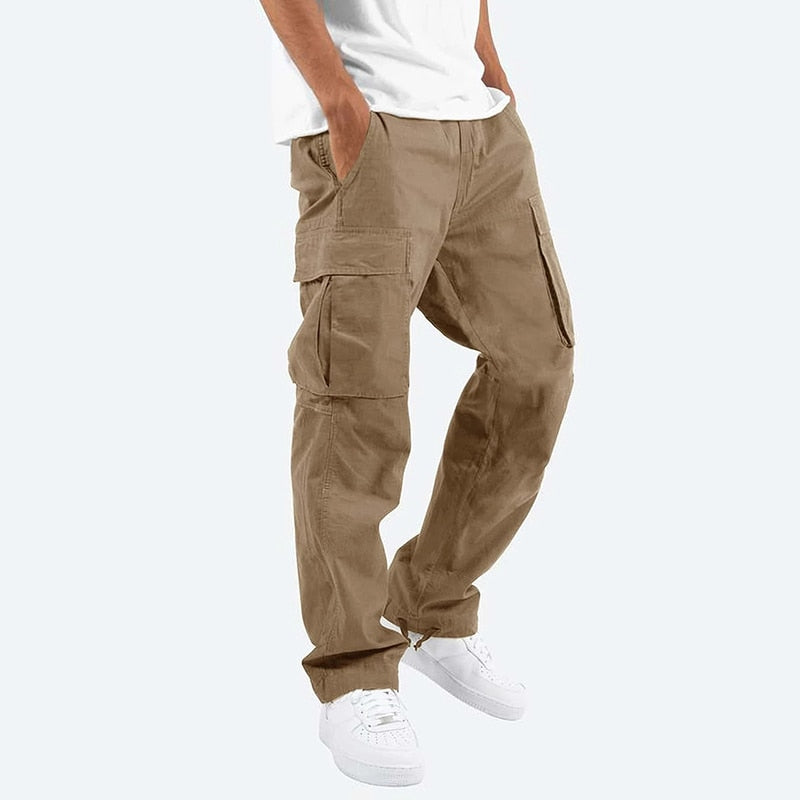 Men Cargo Pants Spring Summer Trousers