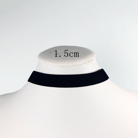 Women Punk Gothic  Choker Collar Necklace