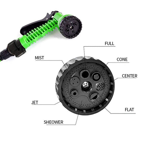 Garden Adjustable Nozzle Hose