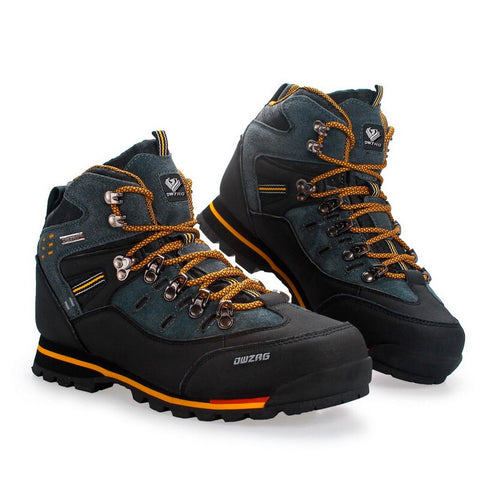 Men Winter Mountain Climbing Trekking Boots