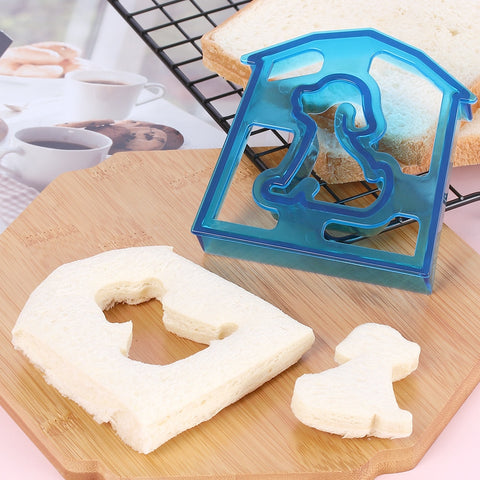 Kitchen Bear Sandwich Mold