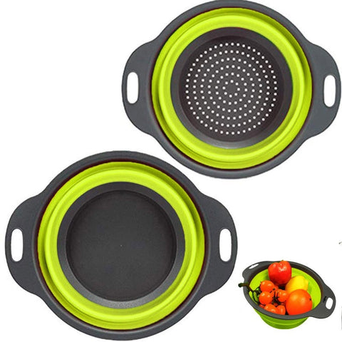 Foldable Silicone Kitchen Colander