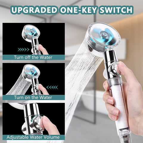 Water Flow Bathroom Filter Nozzle