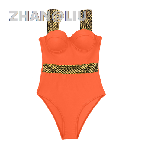 Women Summer Beach Wear One Piece Swimsuit