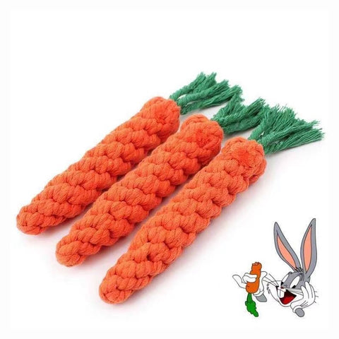 Dog Carrot Bite Resistant Toy