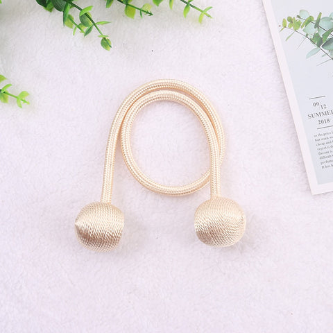 Magnetic Ball Curtain Tiebacks