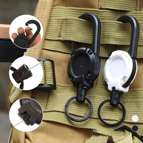 Outdoor Keychain Holds Multiple Tools