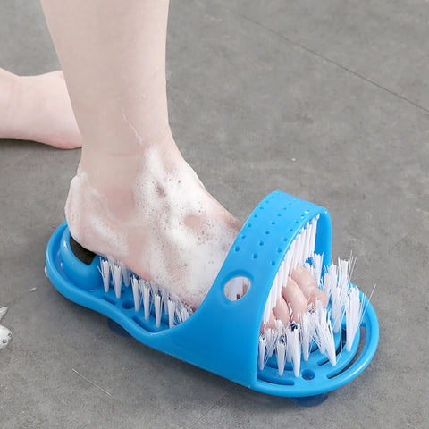 Shower Foot Scrubber Slipper