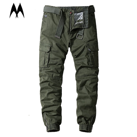 Multi Pocket Casual Trousers Joggers