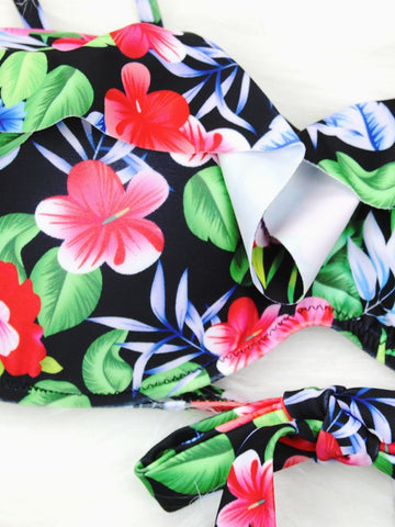 Women Ruffle Bikini Swimsuit