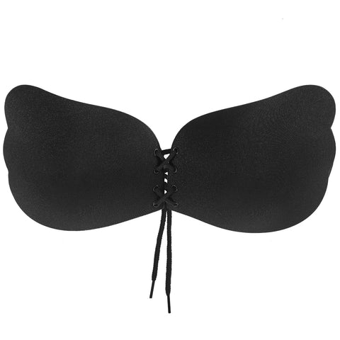 Women Closure Sticky Backless Strapless Bra