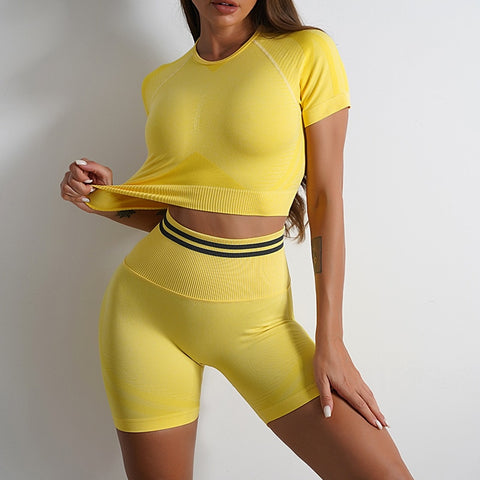 Women Yoga Cycling Set