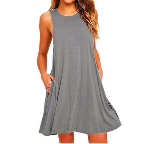 Women Short Sleeve Summer Dress