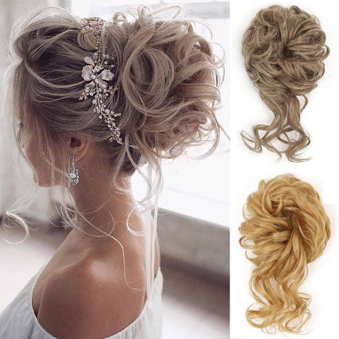 New Synthetic Hair Bun Messy Chignon