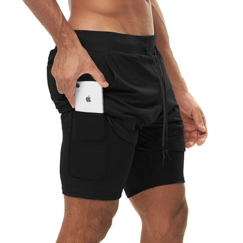 Men Camo Running Shorts